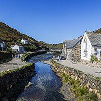 Buy canvas prints of Boscastle Cornwall by Maggie McCall