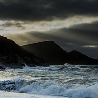 Buy canvas prints of Crackington Haven, Cornwall. by Maggie McCall