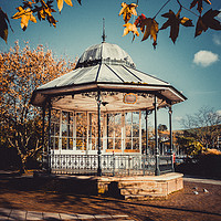 Buy canvas prints of Dartmouth Bandstand. by Maggie McCall
