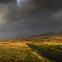 Buy canvas prints of Harter Fell from Birker Fell Road, Cumbria UK  by Maggie McCall