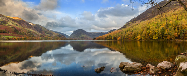 Buttermere  Cumbria Framed Mounted Print by Maggie McCall