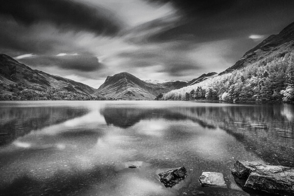 Buttermere Framed Mounted Print by Maggie McCall