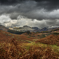 Buy canvas prints of Langdale Pikes Cumbria UK by Maggie McCall