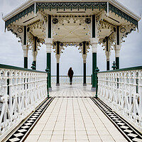 Buy canvas prints of Brighton and Hove  Bandstand by Maggie McCall