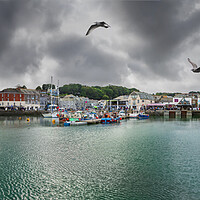 Buy canvas prints of Padstow, Cornwall. by Maggie McCall