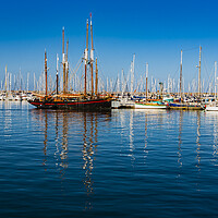 Buy canvas prints of Yachts at Brixham, Devon, Uk by Maggie McCall