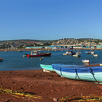 Buy canvas prints of Teignmouth Harbour by Maggie McCall