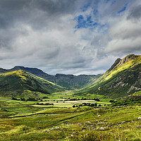 Buy canvas prints of Langdale Pikes, Cumbria. UK by Maggie McCall