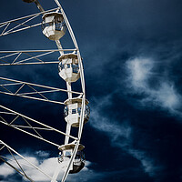 Buy canvas prints of Ferris  Big wheel, Bournemouth.UK by Maggie McCall