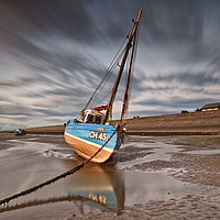 Buy canvas prints of MEOLS BEACH(After Sunset) by raymond mcbride