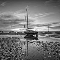 Buy canvas prints of GROUNDED ON THE ESTUARY by raymond mcbride