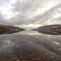 Buy canvas prints of LOCH NESS (Viewed from the abbey) by raymond mcbride