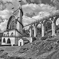 Buy canvas prints of LAXEY WHEEL ( Isle of Man ) by raymond mcbride