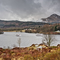 Buy canvas prints of Loch Lomond Scottish Highlands by raymond mcbride