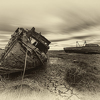 Buy canvas prints of Grounded&Abandoned by raymond mcbride