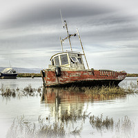Buy canvas prints of Sheldrakes Picture Postcard by raymond mcbride