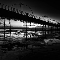 Buy canvas prints of Southport Pier by raymond mcbride