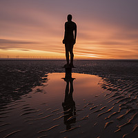 Buy canvas prints of Another Gormley Sunset by raymond mcbride