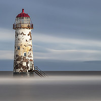 Buy canvas prints of Talacre Lighthouse by raymond mcbride