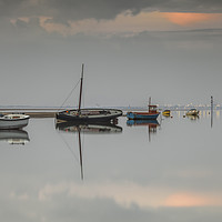 Buy canvas prints of Boats on a Low Tide by raymond mcbride