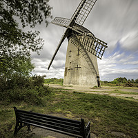 Buy canvas prints of Bidston Windmill by raymond mcbride
