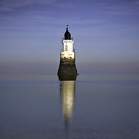 Buy canvas prints of Plover Scar Lighthouse by raymond mcbride