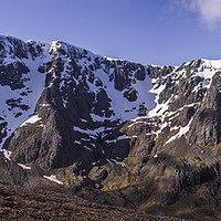 Buy canvas prints of Ben Nevis North Face by Robert Murray