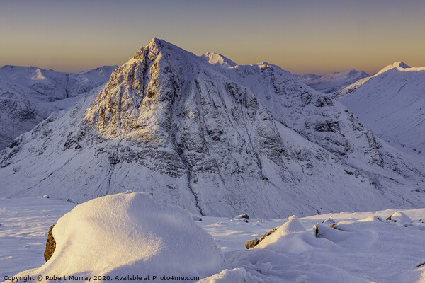 Buachaille Etive Mor Picture Board by Robert Murray