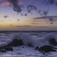 Buy canvas prints of The Wild Sea by Robert Murray