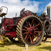 Buy canvas prints of Classic Traction engine by Christopher Kelly