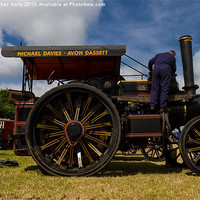Buy canvas prints of Road locomotive by Christopher Kelly