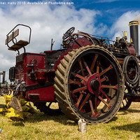 Buy canvas prints of The ploughing Engine by Christopher Kelly