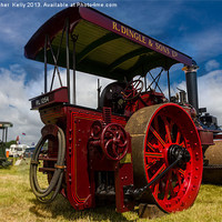 Buy canvas prints of Steam Roller by Christopher Kelly