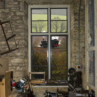 Buy canvas prints of workshop views by Christopher Kelly