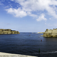 Buy canvas prints of Grand Harbour Valletta by Christopher Kelly