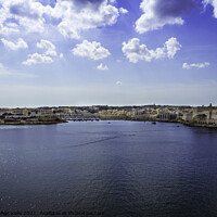 Buy canvas prints of Valletta Harbour by Christopher Kelly
