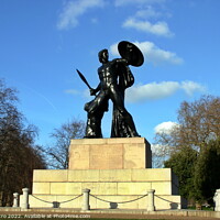 Buy canvas prints of Statue of Achilles in Hyde Park, London. by Luigi Petro
