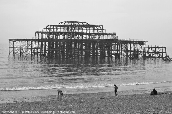 West Pier in Brighton, East Sussex, United Kingdom. Picture Board by Luigi Petro