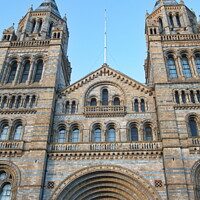 Buy canvas prints of Facade of Natural History Museum of London, United Kingdom. by Luigi Petro