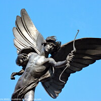 Buy canvas prints of Statue of Eros, Piccadilly Circus, London.  by Luigi Petro