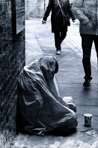 The Forgotten Beggar A Heartbreaking Tale of Pover Picture Board by Luigi Petro