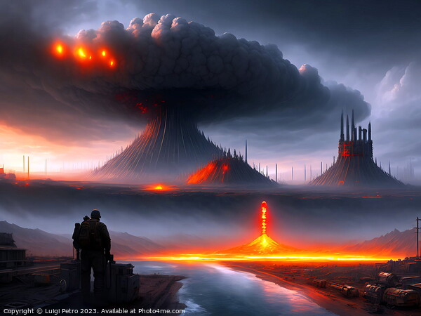 The End Draws Near An Apocalyptic Tale Picture Board by Luigi Petro