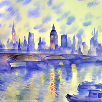 Buy canvas prints of Majestic London Landmarks by Luigi Petro