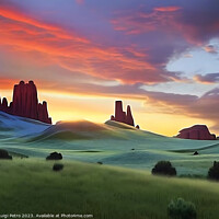Buy canvas prints of A Fiery Symphony of Nature by Luigi Petro