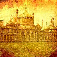 Buy canvas prints of The Royal Pavillion In Brighton,UK. by Luigi Petro