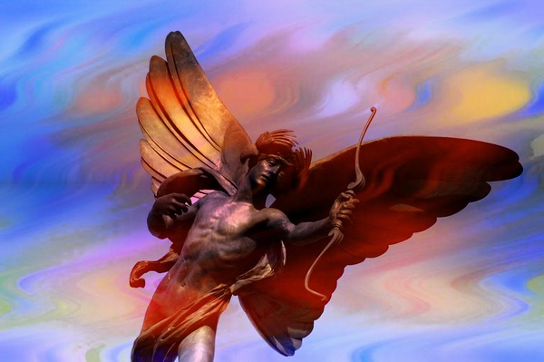 Eros statue,London,UK. Picture Board by Luigi Petro