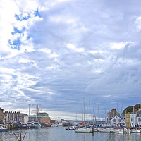 Buy canvas prints of Weymouth Harbour  by Sue Bottomley