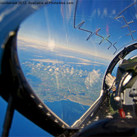 Buy canvas prints of A pilot's eye view by Roger Cruickshank