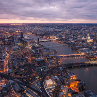 Buy canvas prints of The View from The Shard by Junwei Chu
