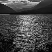 Buy canvas prints of Sunset - Loch Linnhe near Fort William, Scotland by Zoe Ferrie